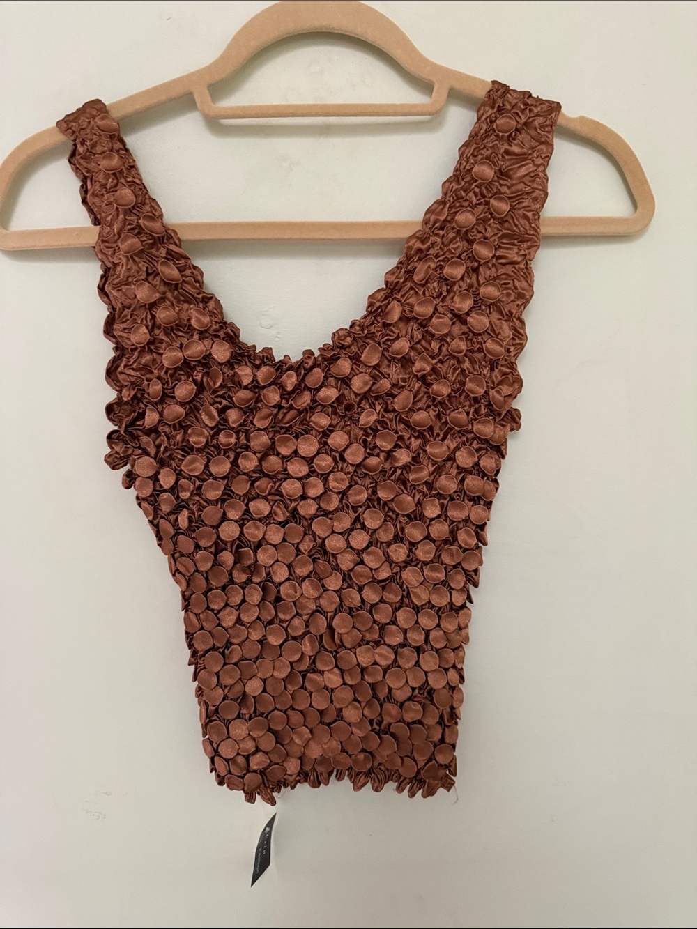 NWT Bronze Coin Fashion Tank
